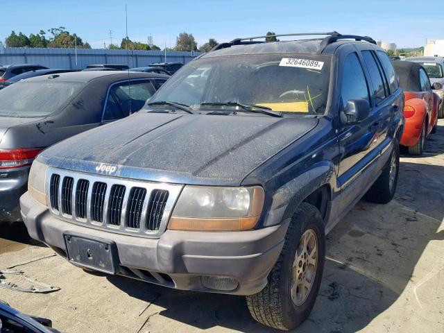 1J4G258S9XC787299 - 1999 JEEP GRAND CHER BLUE photo 2