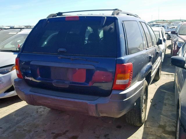 1J4G258S9XC787299 - 1999 JEEP GRAND CHER BLUE photo 4