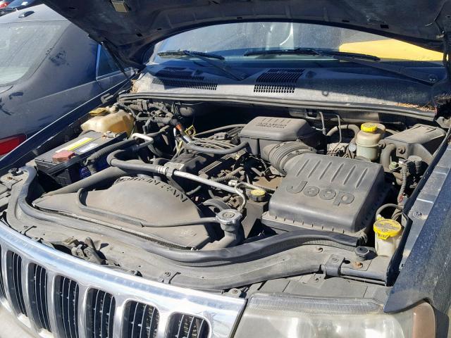 1J4G258S9XC787299 - 1999 JEEP GRAND CHER BLUE photo 7