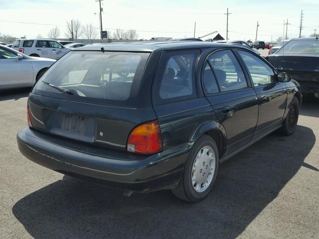 1G8ZJ8277VZ316618 - 1997 SATURN SW2 GREEN photo 4