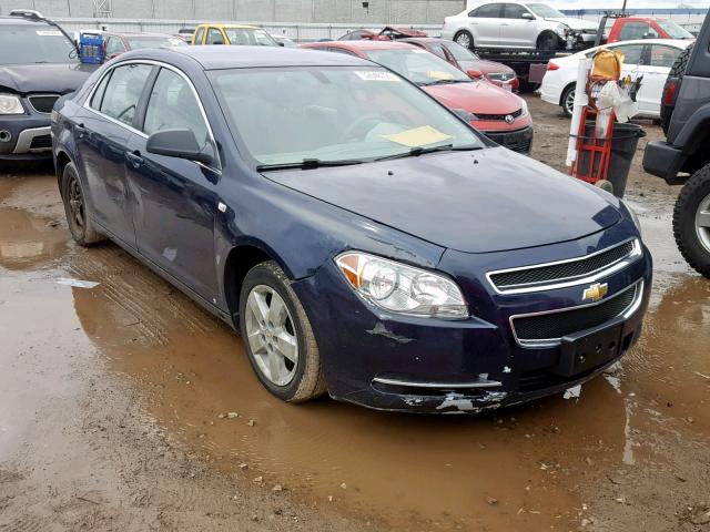 1G1ZG57B784226234 - 2008 CHEVROLET MALIBU LS BLUE photo 1