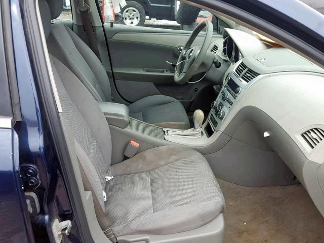 1G1ZG57B784226234 - 2008 CHEVROLET MALIBU LS BLUE photo 5