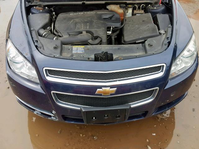 1G1ZG57B784226234 - 2008 CHEVROLET MALIBU LS BLUE photo 7