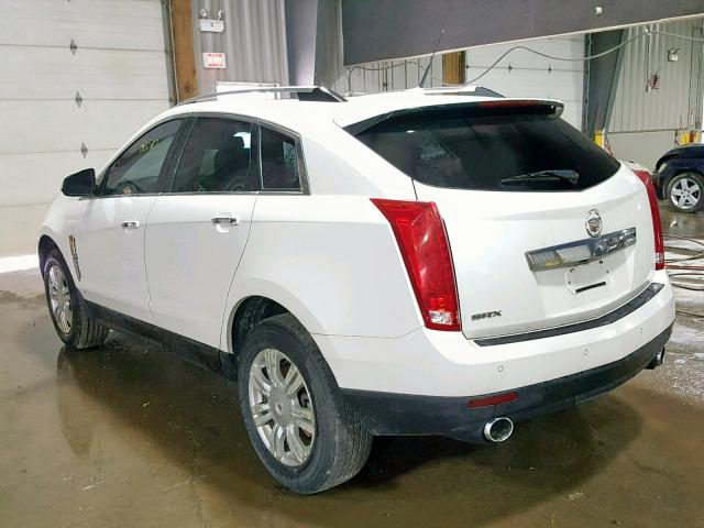 3GYFNAEY5BS533189 - 2011 CADILLAC SRX LUXURY WHITE photo 3