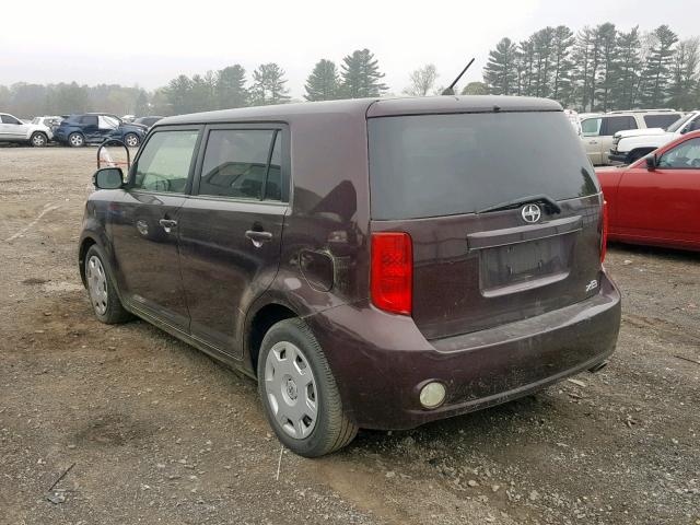 JTLKE50E181005494 - 2008 TOYOTA SCION XB 棕色 照片 3