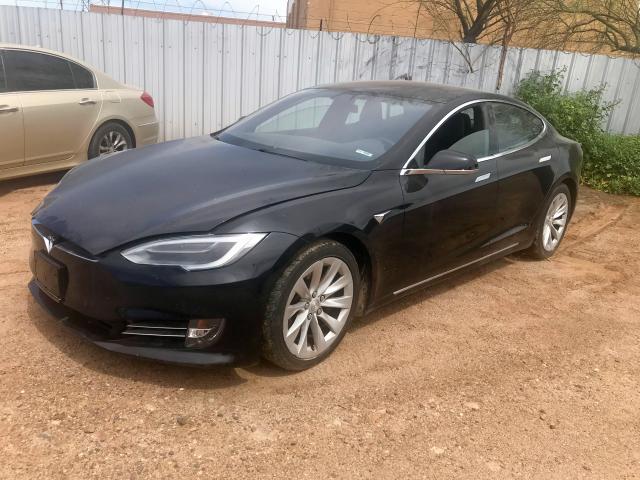 5YJSA1E22HF180200 - 2017 TESLA MODEL S BLACK photo 2