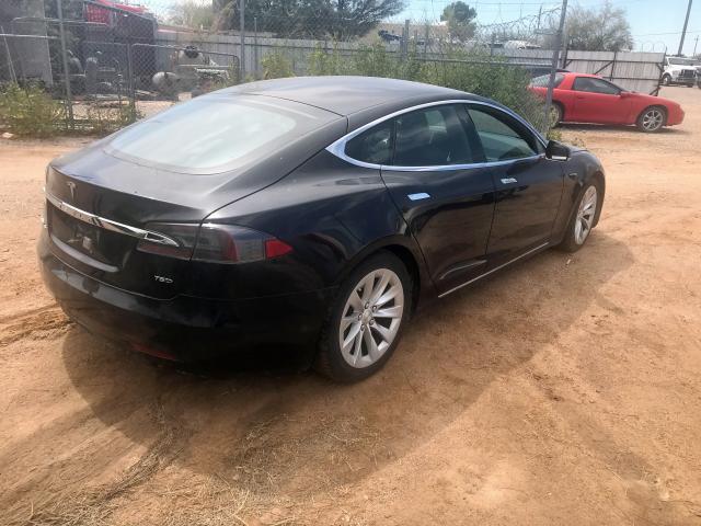 5YJSA1E22HF180200 - 2017 TESLA MODEL S BLACK photo 4