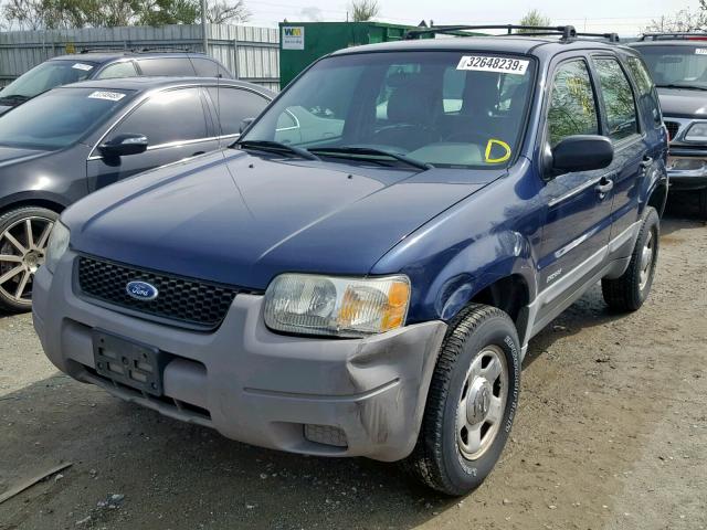 1FMYU01B92KA43777 - 2002 FORD ESCAPE XLS WHITE photo 2