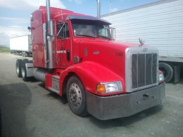 1XPCDB9X0XD458944 - 1999 PETERBILT 377 RED photo 1