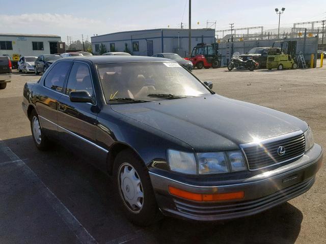 JT8UF11E5P0161646 - 1993 LEXUS LS 400 GREEN photo 1