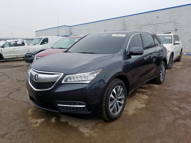 5FRYD4H44EB012729 - 2014 ACURA MDX TECHNOLOGY  photo 2