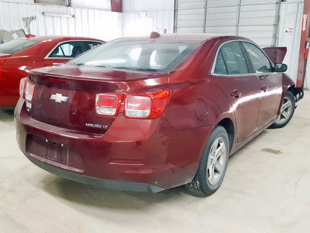 1G11C5SA6GF154839 - 2016 CHEVROLET MALIBU LIM MAROON photo 4