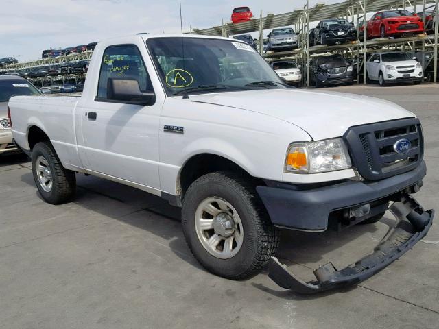 1FTKR1AD7BPA55075 - 2011 FORD RANGER WHITE photo 1