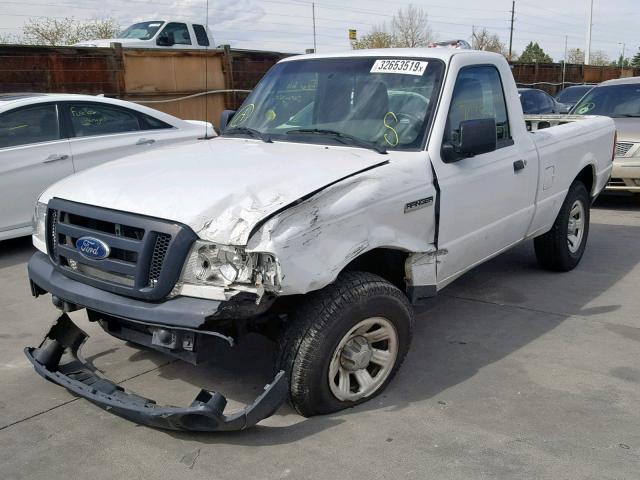 1FTKR1AD7BPA55075 - 2011 FORD RANGER WHITE photo 2