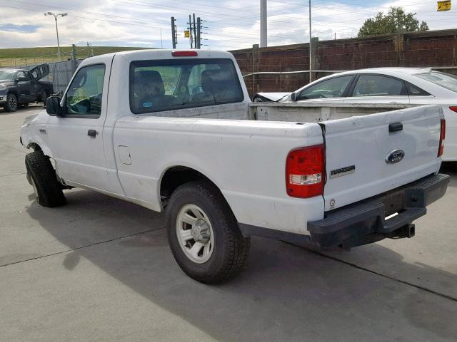 1FTKR1AD7BPA55075 - 2011 FORD RANGER WHITE photo 3