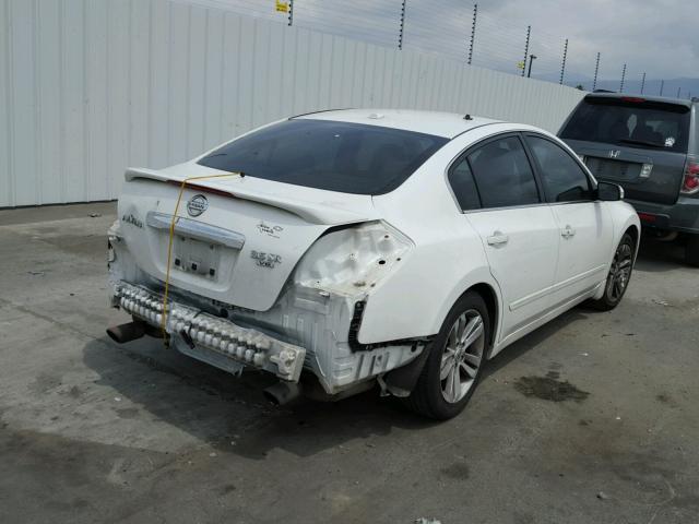 1N4BL2AP7CC142622 - 2012 NISSAN ALTIMA SR WHITE photo 4