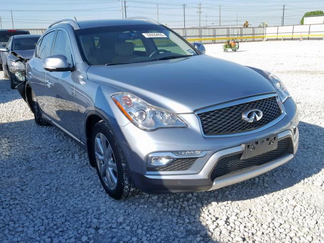 JN1BJ0RP8HM385790 - 2017 INFINITI QX50 BLUE photo 1