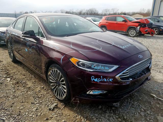 3FA6P0HD4HR156556 - 2017 FORD FUSION SE  photo 1