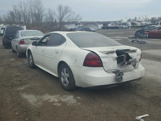 2G2WP552081117871 - 2008 PONTIAC GRAND PRIX WHITE photo 3