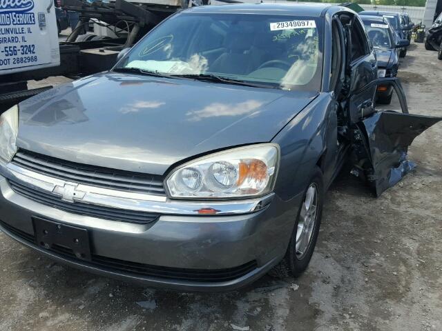 1G1ZT62885F124227 - 2005 CHEVROLET MALIBU MAX ნაცრისფერი ფოტო 2