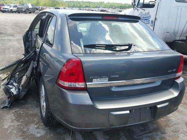 1G1ZT62885F124227 - 2005 CHEVROLET MALIBU MAX ნაცრისფერი ფოტო 3