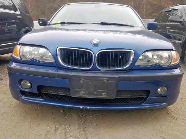 WBAEV53422KM01525 - 2002 BMW 330 I BLUE photo 7