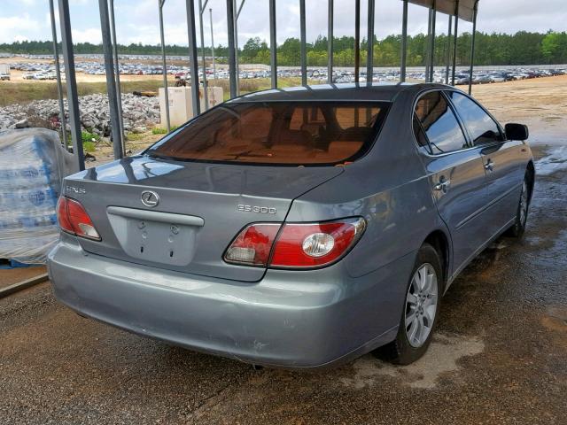 JTHBF30G420031498 - 2002 LEXUS ES 300 GREEN photo 4