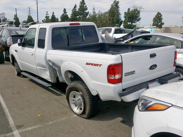 1FTKR1EE6APA32131 - 2010 FORD RANGER SUP WHITE photo 3