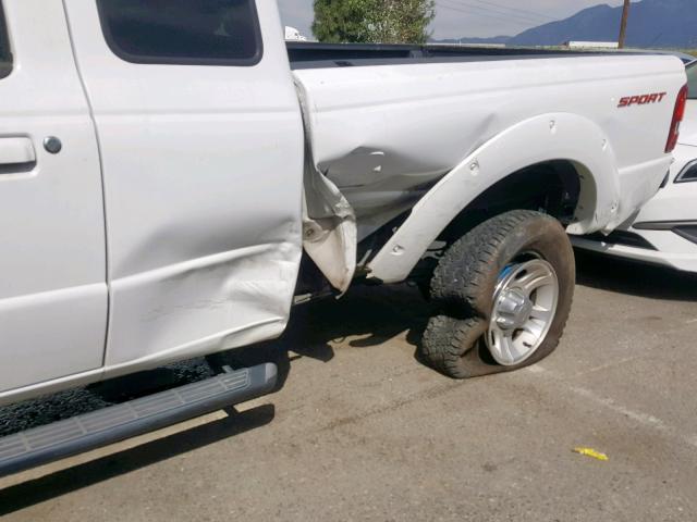 1FTKR1EE6APA32131 - 2010 FORD RANGER SUP WHITE photo 9