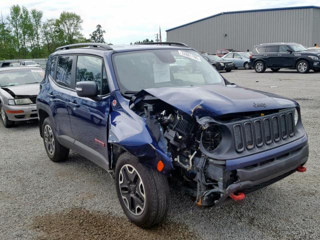 ZACCJBCB3HPG64835 - 2017 JEEP RENEGADE T BLUE photo 9