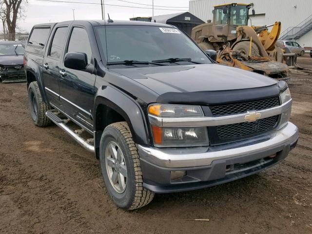 1GCDT13E398133386 - 2009 CHEVROLET COLORADO BLACK photo 1