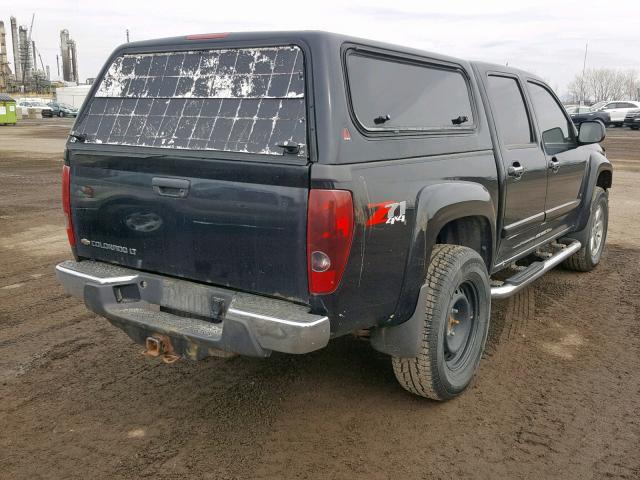 1GCDT13E398133386 - 2009 CHEVROLET COLORADO BLACK photo 4