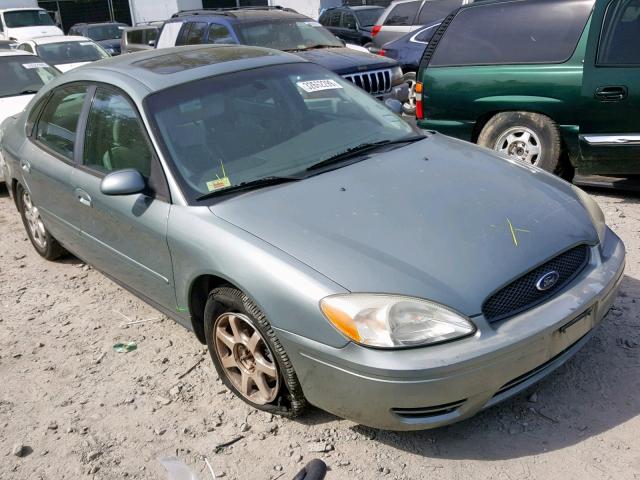 1FAFP56U96A163591 - 2006 FORD TAURUS SEL GREEN photo 1