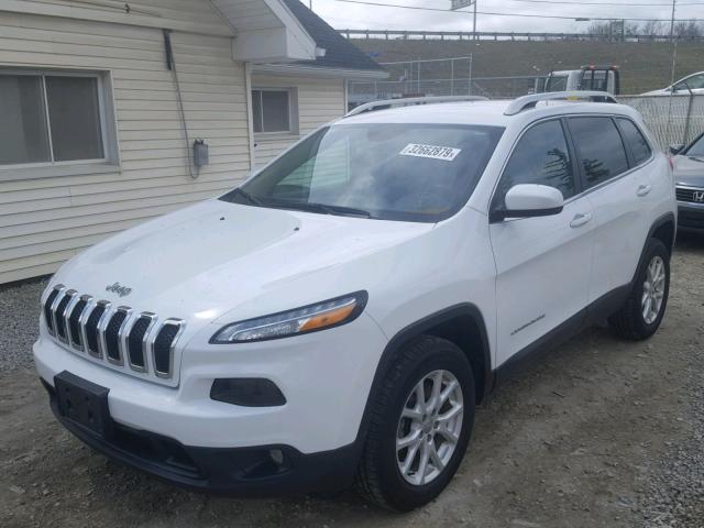 1C4PJMCB4GW187993 - 2016 JEEP CHEROKEE L WHITE photo 2