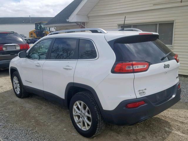 1C4PJMCB4GW187993 - 2016 JEEP CHEROKEE L WHITE photo 3