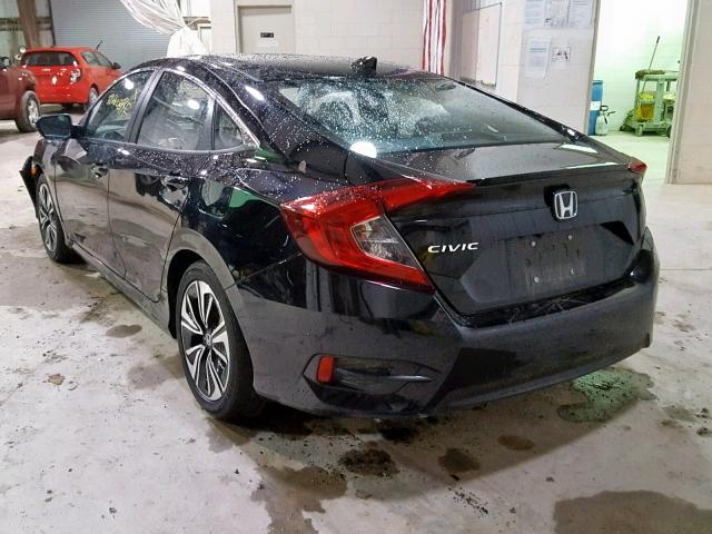 19XFC1F74GE215457 - 2016 HONDA CIVIC EXL BLACK photo 3