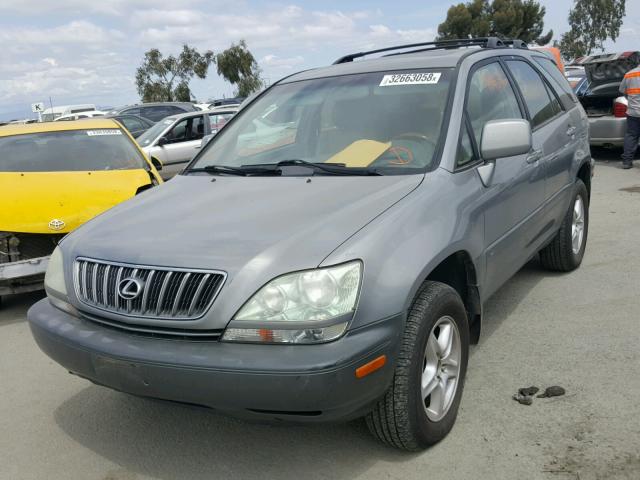 JTJHF10U020241647 - 2002 LEXUS RX 300 BURN photo 2