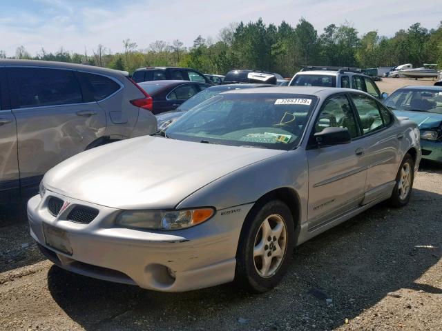 1G2WP52K6XF341853 - 1999 PONTIAC GRAND PRIX SILVER photo 2