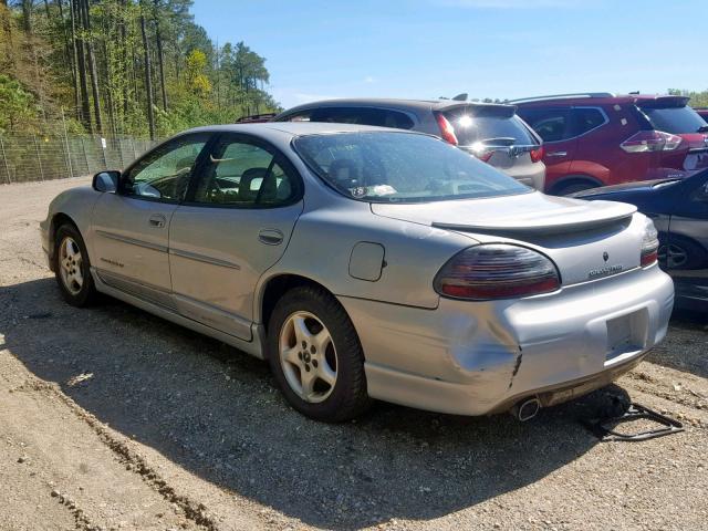 1G2WP52K6XF341853 - 1999 PONTIAC GRAND PRIX SILVER photo 3