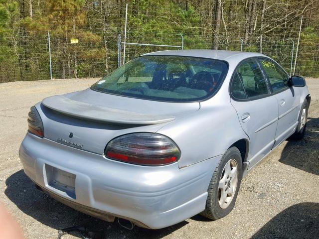 1G2WP52K6XF341853 - 1999 PONTIAC GRAND PRIX SILVER photo 4