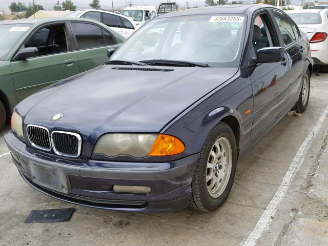 WBAAM3331XCA84662 - 1999 BMW 323 I AUTO BLUE photo 2