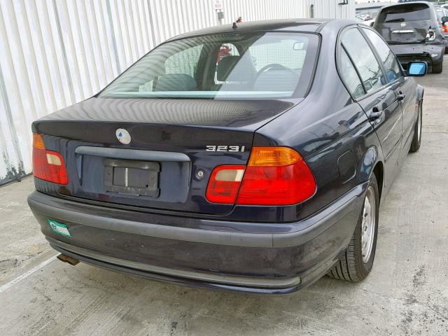 WBAAM3331XCA84662 - 1999 BMW 323 I AUTO BLUE photo 4