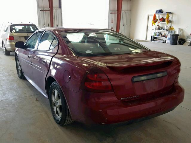 2G2WP552661220046 - 2006 PONTIAC GRAND PRIX 红色 照片 3
