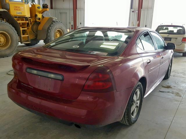 2G2WP552661220046 - 2006 PONTIAC GRAND PRIX 红色 照片 4