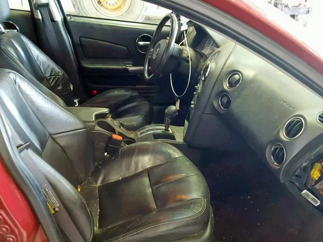 2G2WP552661220046 - 2006 PONTIAC GRAND PRIX 红色 照片 5