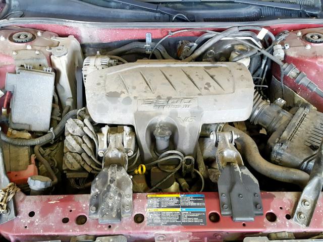 2G2WP552661220046 - 2006 PONTIAC GRAND PRIX 红色 照片 7