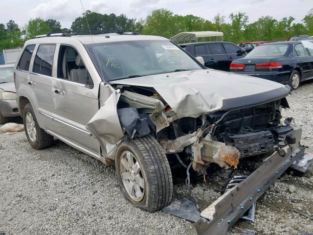 1J8HR68278C203343 - 2008 JEEP GRAND CHER GRAY photo 1