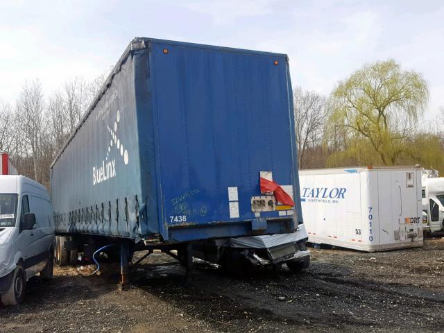 1UYTS24894A221228 - 2004 UTILITY TRAILER BLUE photo 1