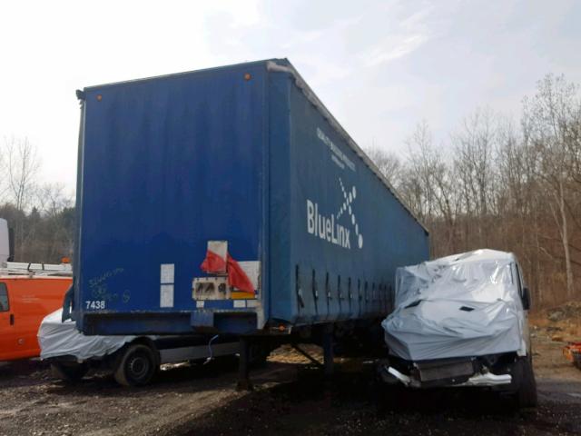 1UYTS24894A221228 - 2004 UTILITY TRAILER BLUE photo 2