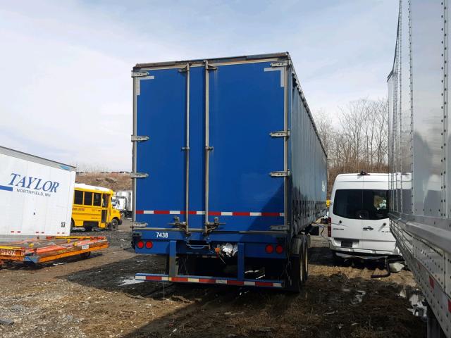 1UYTS24894A221228 - 2004 UTILITY TRAILER BLUE photo 4